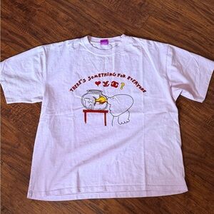 NWOT RARE** Mega Yacht Graphic There’s Something For Everyone T-Shirt Pink | L